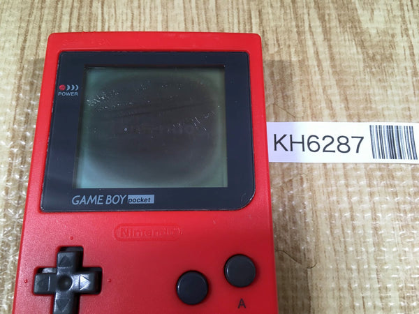 KH6287 With Defects - GameBoy Pocket Red Game Boy Console Japan