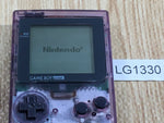 LG1330 Tested Working - GameBoy Pocket Clear Purple Game Boy Console Japan