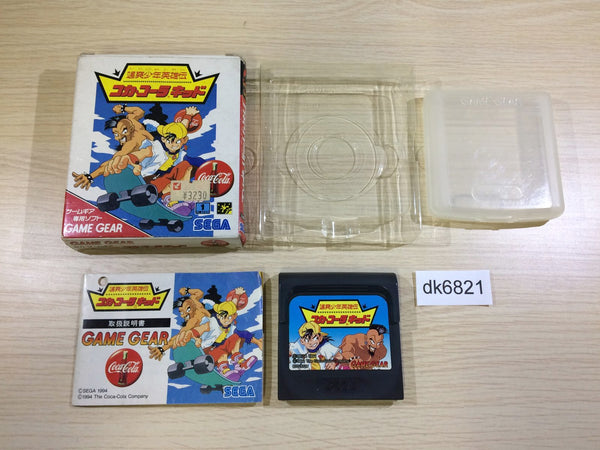 DK6821 Coca Cola Kid BOXED Sega Game Gear Japan