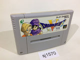 Dragon Quest V 5 SNES Super Famicom Japan - SJ1570