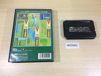 DK5940 Ozaki Naomichi no Super Masters BOXED Mega Drive Genesis Japan