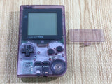 LG1330 Tested Working - GameBoy Pocket Clear Purple Game Boy Console Japan