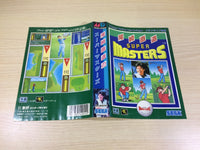 DK5940 Ozaki Naomichi no Super Masters BOXED Mega Drive Genesis Japan