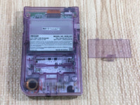 LG1330 Tested Working - GameBoy Pocket Clear Purple Game Boy Console Japan