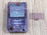 LG1330 Tested Working - GameBoy Pocket Clear Purple Game Boy Console Japan