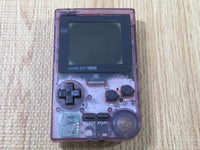 lf5222 Plz Read Item Condi GameBoy Pocket Clear Purple Console Japan