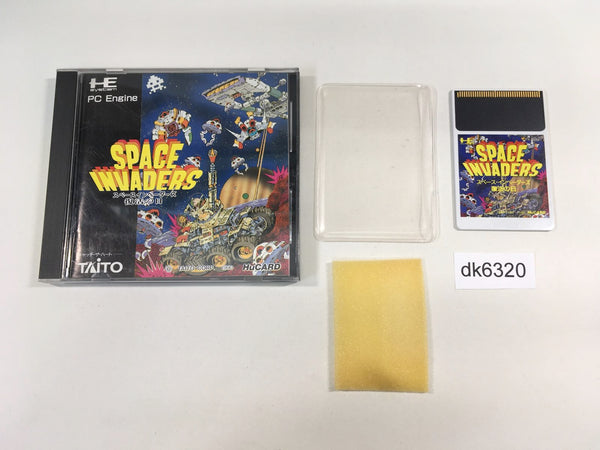 DK6320 Space Invaders Fukkatsu no Hi BOXED PC Engine Japan