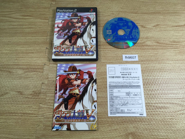 FH9607 Sakura Wars V Episode 0 PS2 Japan