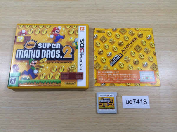 UE7418 New Super Mario Bros 2 BOXED Nintendo 3DS Japan