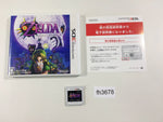 FH3678 The Legend of Zelda Majora's Mask 3D BOXED Nintendo 3DS Japan