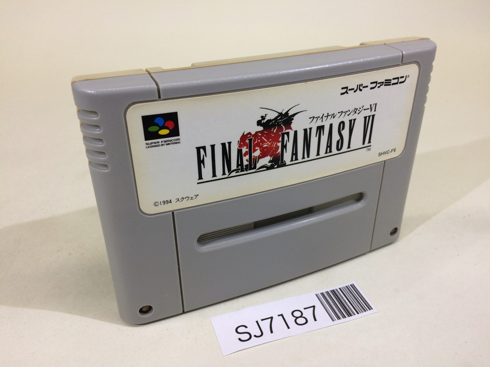 ファイナルファンタジー6 SJ7187 Final Fantasy VI 6 SNES Super Famicom Japan – J4U.co.jp