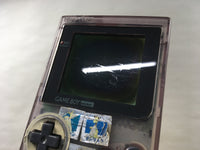 LC3615 With Defects - GameBoy Pocket Clear Purple Console Japan
