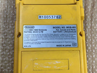 LF9319 With Defects - GameBoy Pocket Yellow Game Boy Console Japan