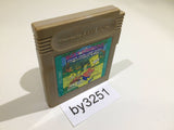 BY3251 Bart Simpson's Escape From Camp Deadly GameBoy Game Boy Japan