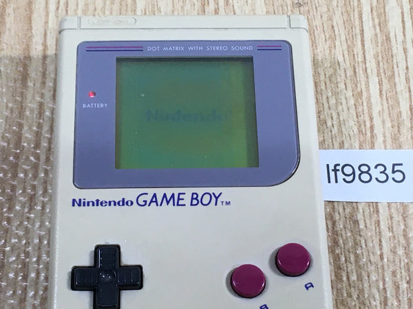 LF9835 With Defects - GameBoy Original DMG-01 Game Boy Console Japan