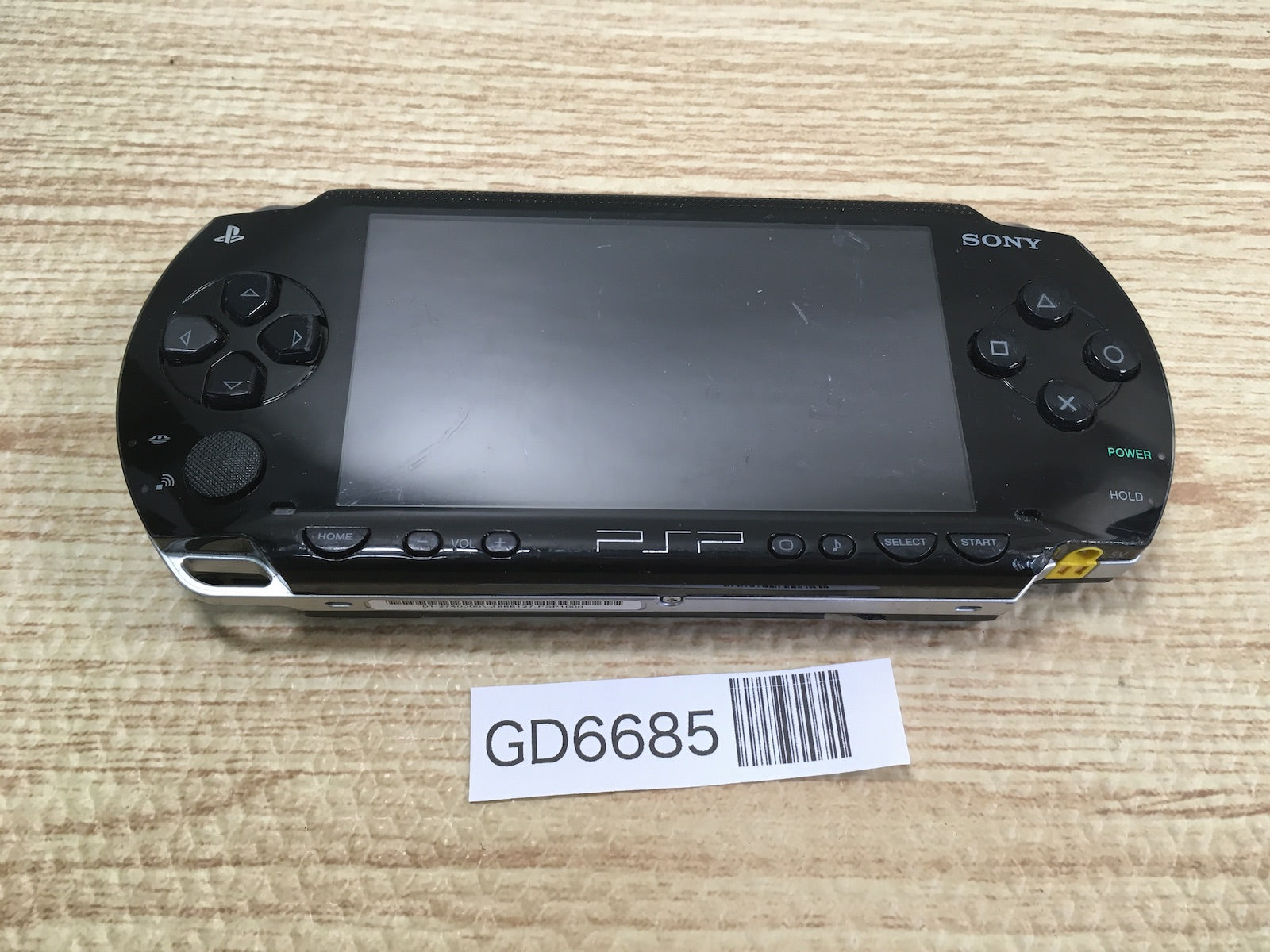 GD6685 Not Working PSP-1000 BLACK SONY PSP Console Japan