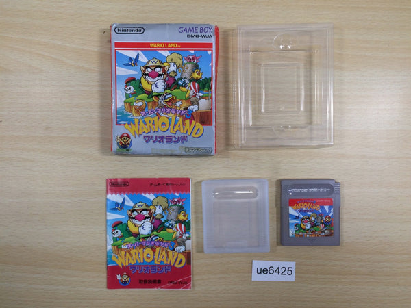 UE6425 Super Mario Land 3 Wario Land BOXED GameBoy Game Boy Japan
