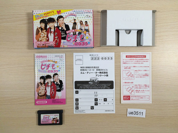 UE3511 Pichimo Ni Narou Let's become Pichimo BOXED GameBoy Advance Japan