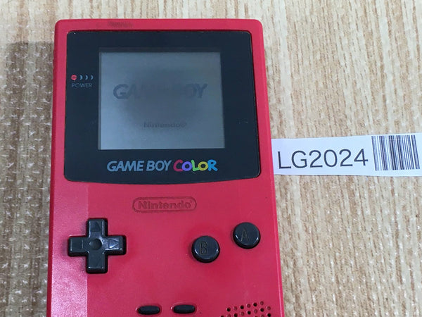 LG2024 Plz Read Item Condi GameBoy Color Red Game Boy Console Japan