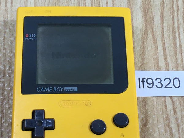 LF9320 With Defects - GameBoy Pocket Yellow Game Boy Console Japan
