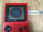 KH6288 With Defects - GameBoy Pocket Red Game Boy Console Japan