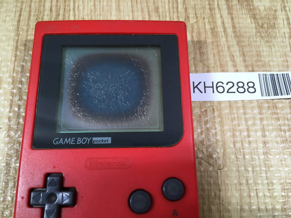 KH6288 With Defects - GameBoy Pocket Red Game Boy Console Japan