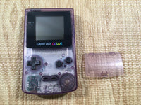 KH6087 With Defects - GameBoy Color Clear Purple Game Boy Console Japan