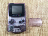 KH6087 With Defects - GameBoy Color Clear Purple Game Boy Console Japan