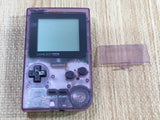 LG1131 Tested Working - GameBoy Pocket Clear Purple Game Boy Console Japan