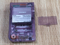 LG1131 Tested Working - GameBoy Pocket Clear Purple Game Boy Console Japan