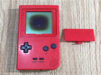 LG2496 Plz Read Item Condi GameBoy Pocket Red Game Boy Console Japan
