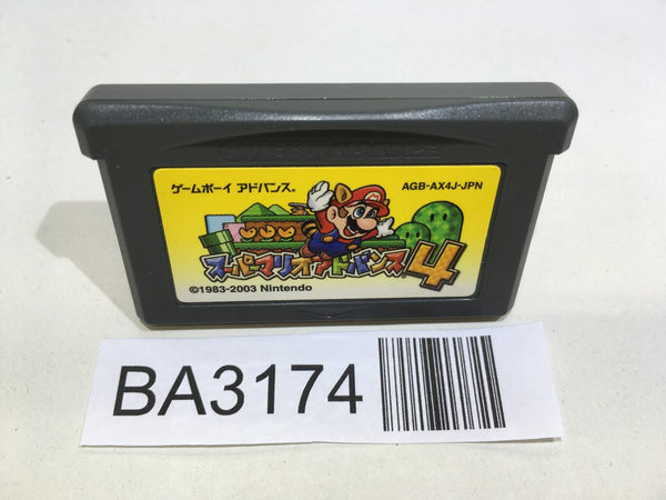 BA3174 Super Mario Advance 4 Bros. 3 GameBoy Advance Japan