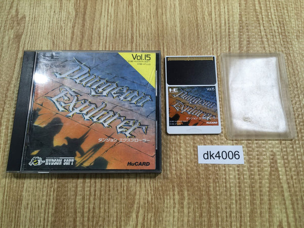 DK4006 Dungeon Explorer BOXED PC Engine Japan