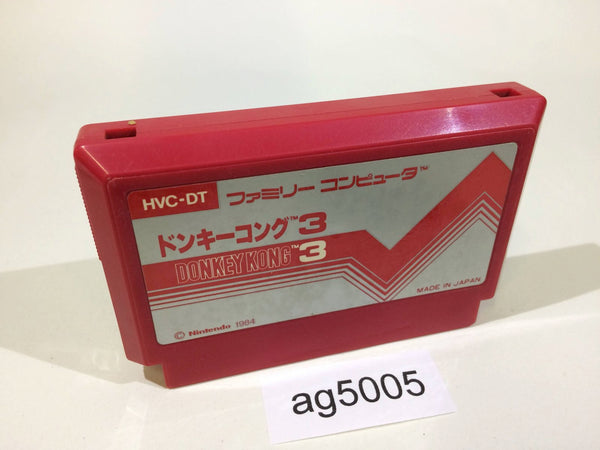 ag5005 Donkey Kong 3 NES Famicom Japan