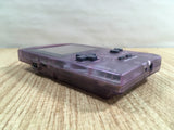 LG1131 Tested Working - GameBoy Pocket Clear Purple Game Boy Console Japan