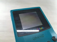 lf9624 Plz Read Item Condi GameBoy Color Blue Game Boy Console Japan