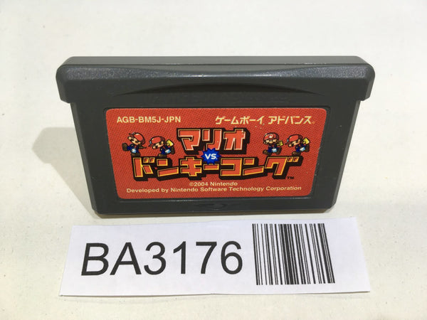BA3176 Mario vs. Donkey Kong GameBoy Advance Japan