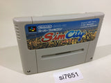 Sim City SNES Super Famicom Japan - SI7651