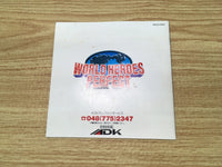 FH9503 World Heroes Perfect NEO GEO CD Japan