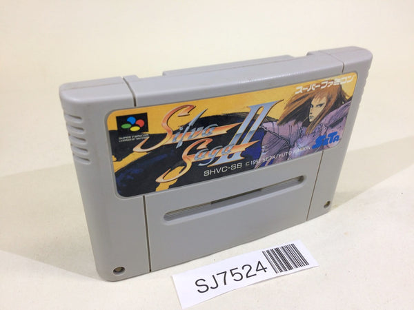 SJ7524 Silva Saga II 2 The Legend of Light&Darkness SNES Super Famicom Japan