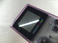 KH6087 With Defects - GameBoy Color Clear Purple Game Boy Console Japan
