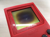 LG2496 Plz Read Item Condi GameBoy Pocket Red Game Boy Console Japan