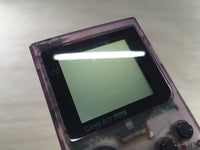 LG1131 Tested Working - GameBoy Pocket Clear Purple Game Boy Console Japan