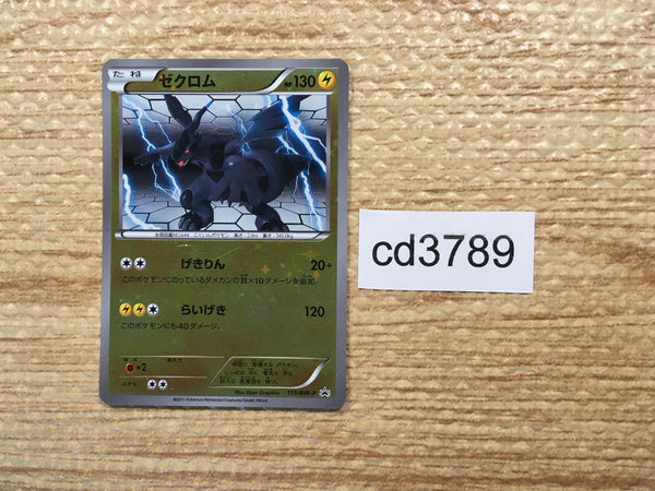 cd3789 Zekrom - PROMO 111/BW-P Pokemon Card TCG Japan