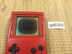 GD6353 With Defects - GameBoy Pocket Red Game Boy Console Japan