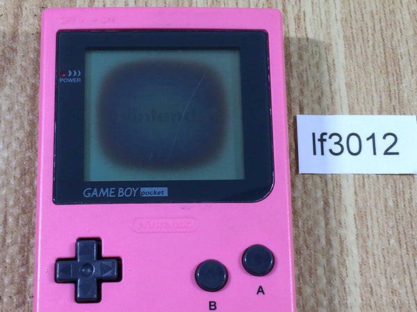 lf3012 Plz Read Item Condi GameBoy Pocket Pink Game Boy Console Japan