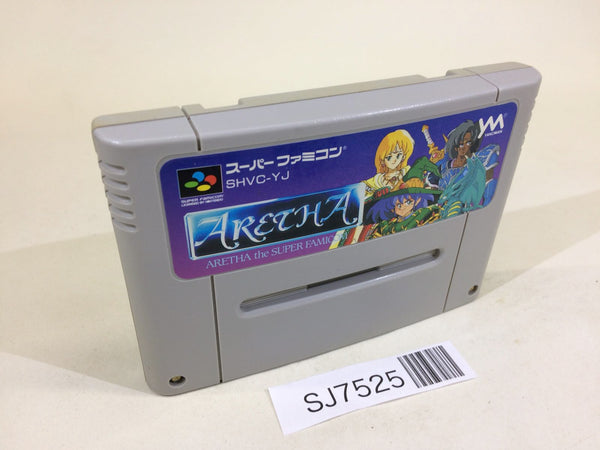 SJ7525 Aretha SNES Super Famicom Japan