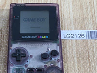 LG2126 GameBoy Color Clear Purple Game Boy Console Japan