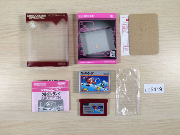 UE5419 Clu Clu Land BOXED GameBoy Advance Japan