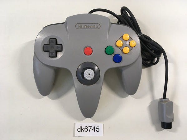 DK6745 Nintendo 64 Controller Gray N64 Japan